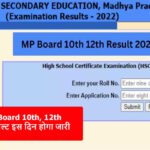 MP Board 10th 12th Result 2023